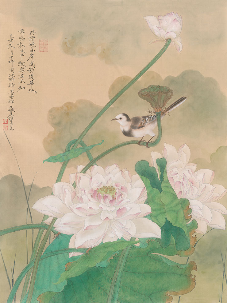 Ren Zhong Twin Wings To The Glory Exhibition 任重 畫雪竹時感覺自己是隻鳥